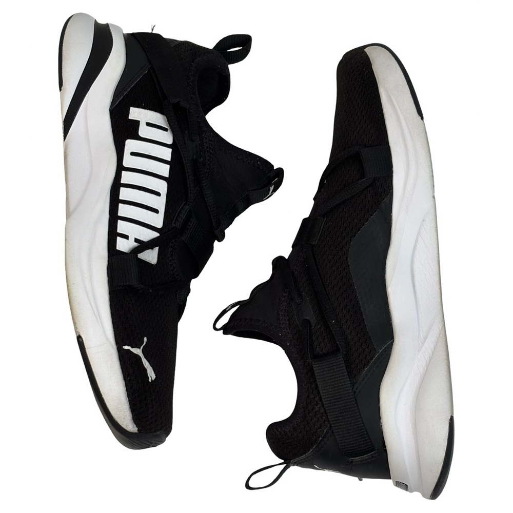 PUMA Mens Softride Rift Black Slip On Sneakers Size 8.5